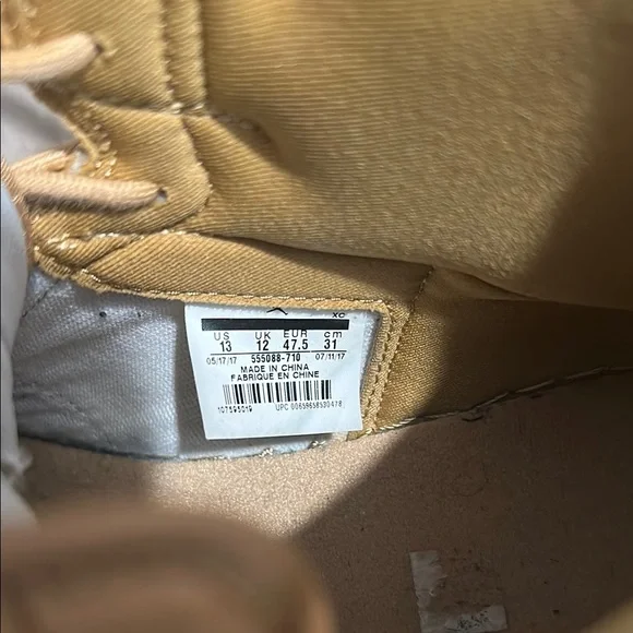 2017 Air Jordan 1 Retro High OG ‘Wheat’ - Picture 9 of 9